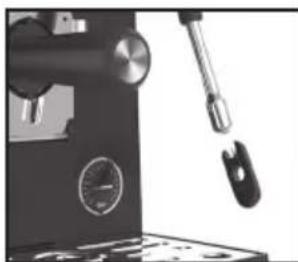 CUISINART Espresso Bar EM640E - Rengöra ångstaven - 2