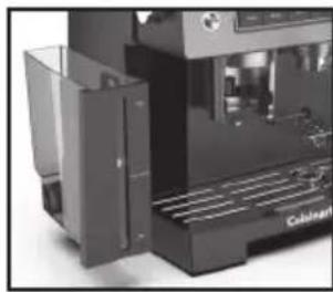 CUISINART Espresso Bar EM640E - 18B. Avtagbar droppbricka - 3