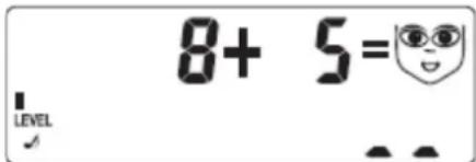 8+ 5= LEVEL ↓