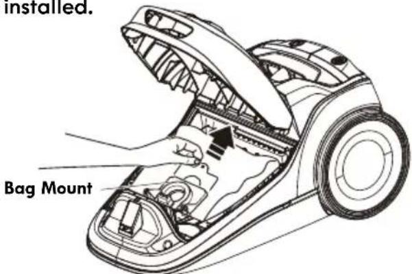 KENMORE BC2005 - DUST BAG CHANGING - 2