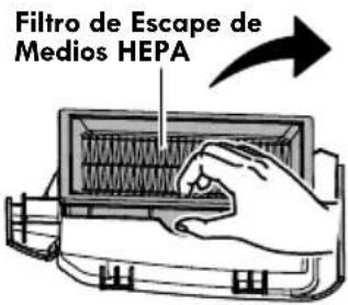 KENMORE BC2005 - CAMBIO DEL FILTRO DE ESCAPE DE MEDIOS HEPA - 1