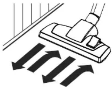 KENMORE BC2005 - SUGGESTED SWEEPING PATTERN - 1