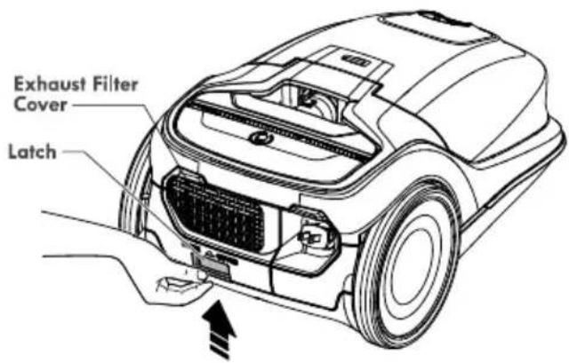 KENMORE BC2005 - EXHAUST FILTER - HEPA MEDIA - 1