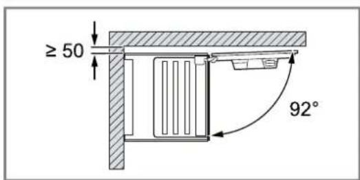 GAGGENAU GS270130 - Installer l'appareil dans un meuble haut - 4