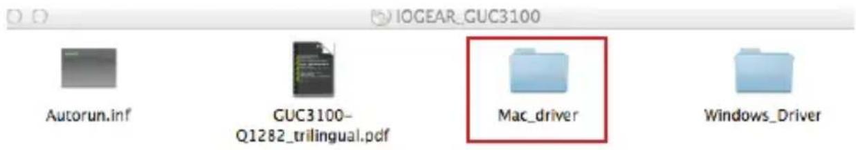 IOGEAR GUC3100 - Mac OS X V10.6 + - 1