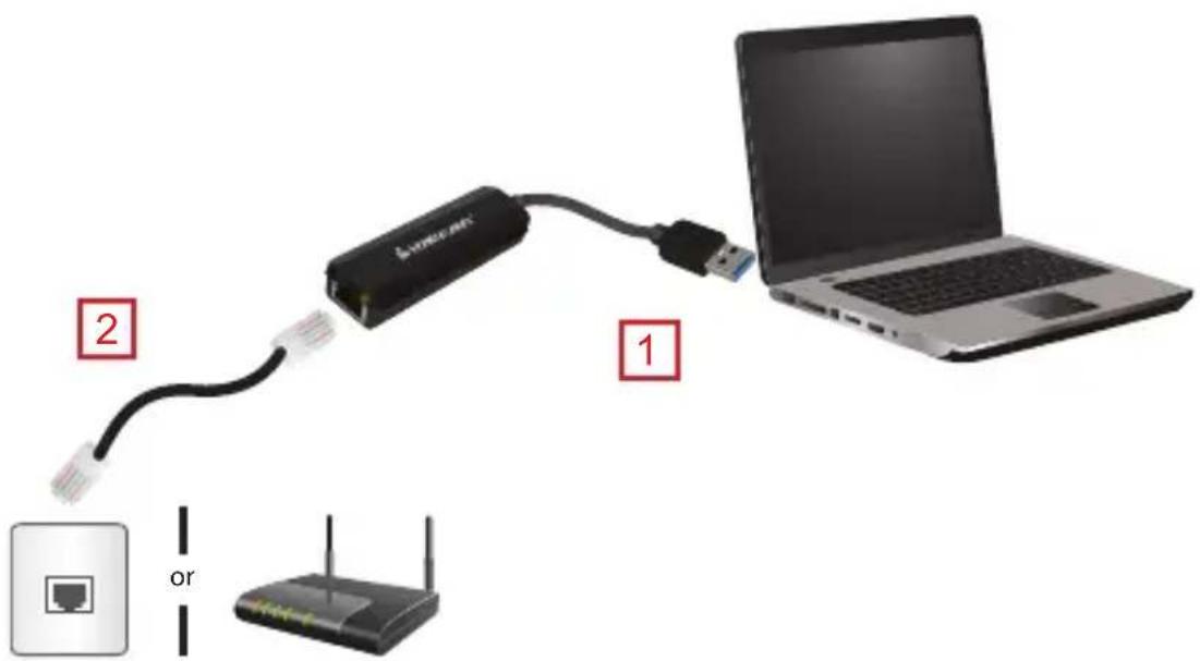 IOGEAR GUC3100 - Instalación del hardware - 1