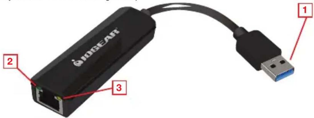 IOGEAR GUC3100 - Vue d'ensemble - 1