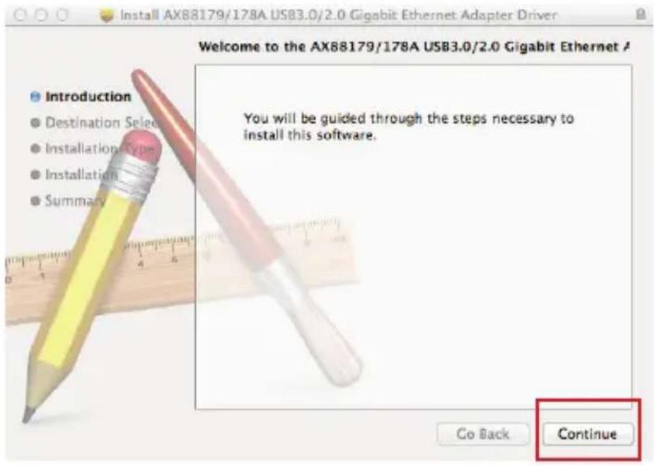 IOGEAR GUC3100 - Cliquez sur Continue. - 1