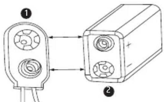 Eura SD-09A2 - INSTALLAZIONE E ISTRUZIONI PER LA SOSTITUZIONE DELLA BATTERIA - 3