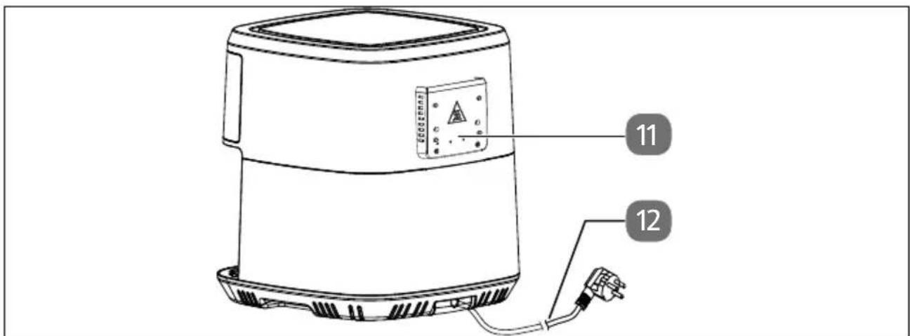 MEDION P10 XL - Description of components - 2