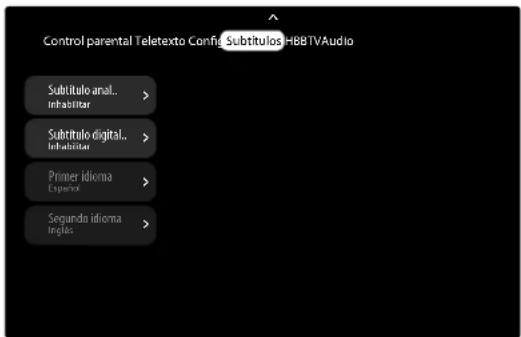 MEDION LIFE X8432505 (MD 843700) - Menú Subtítulos - 1