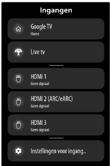 MEDION LIFE X8432505 (MD 843700) - Ingangsbron selecteren - 1