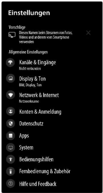 MEDION LIFE X8432505 (MD 843700) - Menü Alle Einstellungen - 1