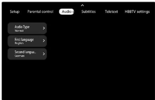 MEDION LIFE X8432505 (MD 843700) - Audio menu - 1