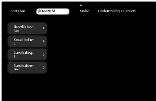MEDION LIFE X8432505 (MD 843700) - Menu instellingen Ouderlijk toezicht - 1