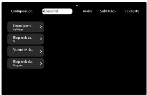 MEDION LIFE X8432505 (MD 843700) - Menú Control parental - 1