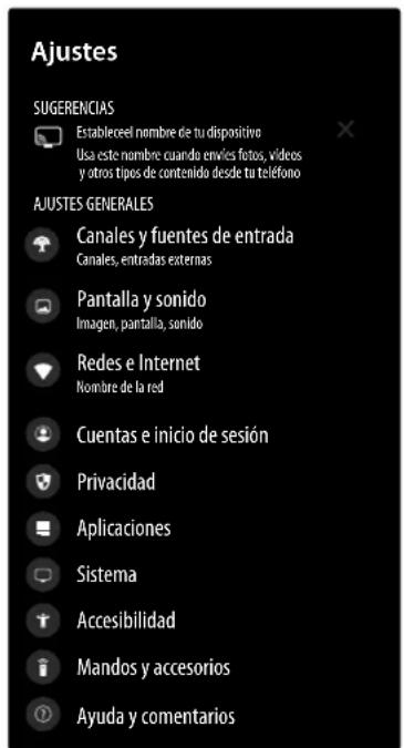 MEDION LIFE X8432505 (MD 843700) - Menú Todos los ajustes - 1