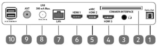 MEDION LIFE X8432505 (MD 843700) - Achterkant en rechter kant - 1