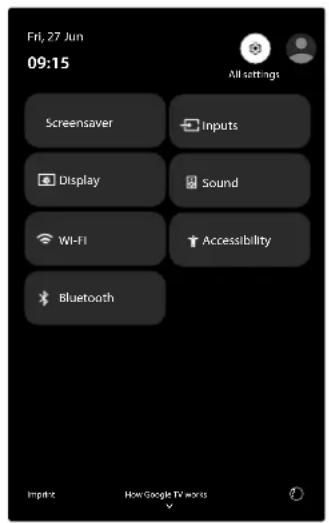 MEDION LIFE X8652505 (MD 865700) - Sett ings menu - 1