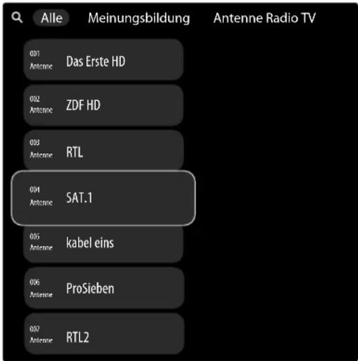 MEDION LIFE X8652505 (MD 865700) - Kanalliste - 1