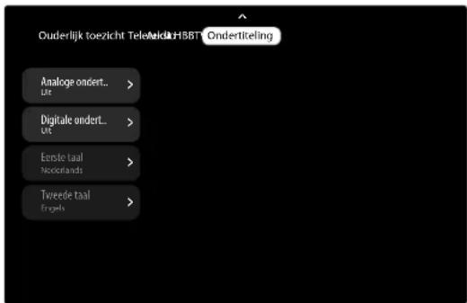 MEDION LIFE X8652505 (MD 865700) - Menu Ondertiteling - 1