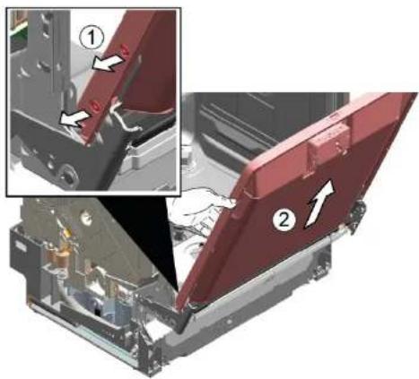 SIEMENS SR85E802LE - Desmontar la puerta interior - 1