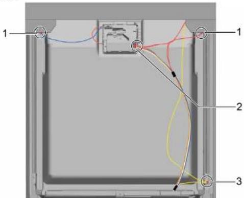 SIEMENS SR85E802LE - Odstranění ovládacího panelu - 1