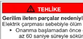 SIEMENS WR47B2C0CH - İkaz bilgilerinin yapısı - 4