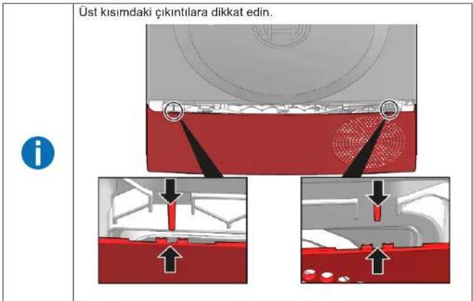 SIEMENS WR47B2C0CH - Bakım kapağının çıkarılması - 4