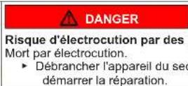 SIEMENS WR47B2C0CH - Structure des indications d'avertissement - 4
