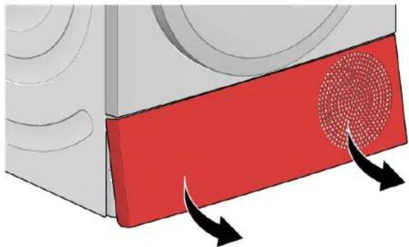 SIEMENS WR47B2C0CH - Ta bort underhållsskyddet - 3