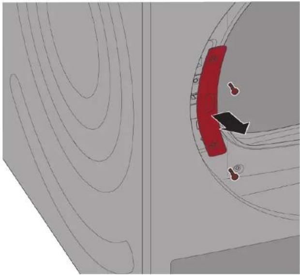 SIEMENS WR47B2C0CH - Kapı kilidinin sökülmesi - 1