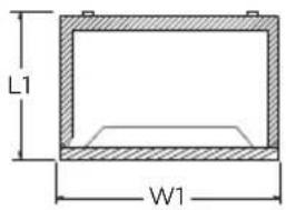 TCL RF045DWE0 - This refrigerating appliance is not intended to be used as a built-in appliance - 1