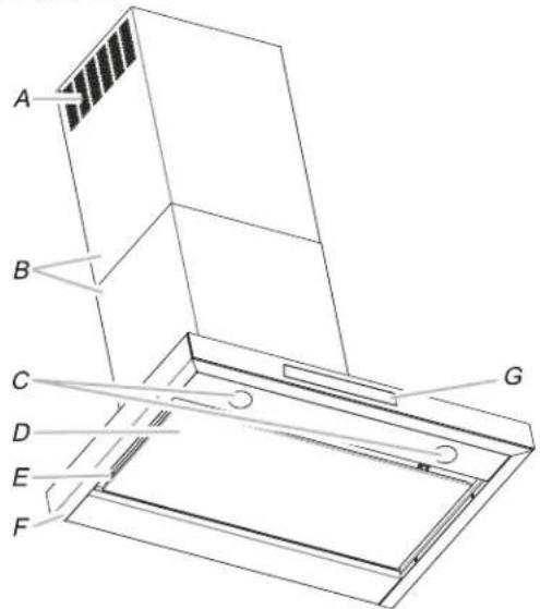 KITCHENAID KVWC730SSS - UTILISATION DE LA HOTTE - 1