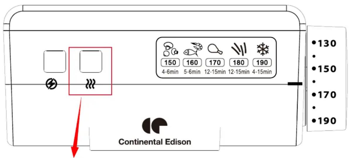 CONTINENTAL EDISON CEFR3BLK - UTILISATION DE L'APPAREIL - 1