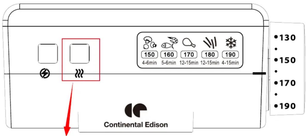 CONTINENTAL EDISON CEFR3BLK - BASKET HANDLE - 2