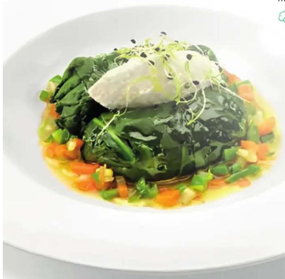 JANE Chefkiss - - Involtino di spinaci con verdure e ricotta - 2