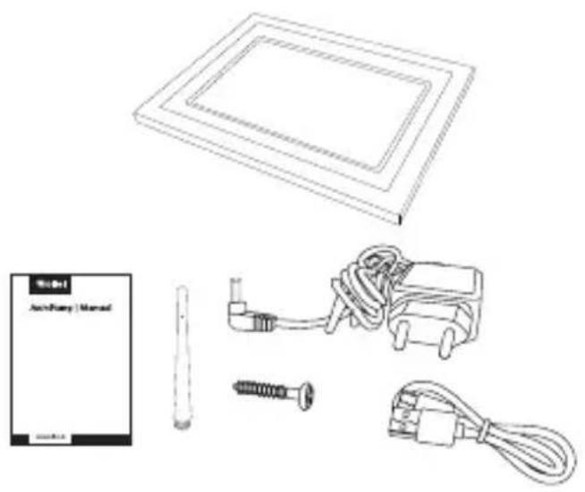 ROLLEI Smart Frame WiFi 1010 - Čo je v krabici - 1