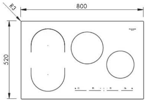 Fulgor Milano FSH 804 ID TS WH 1 - Stromanschluss (Abb. 8) - 3