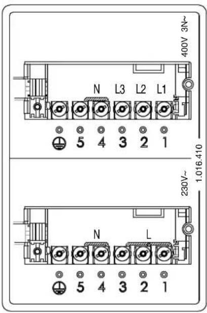 Fulgor Milano FSH 804 ID TS WH 1 - Stromanschluss (Abb. 8) - 5