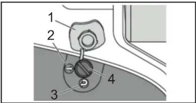 MAKITA DTC301 - Sélection de la fonction rétraction automatique/manuelle - 1