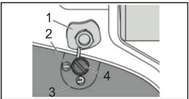 MAKITA DTC301 - Selección de retracción automática/manual - 1