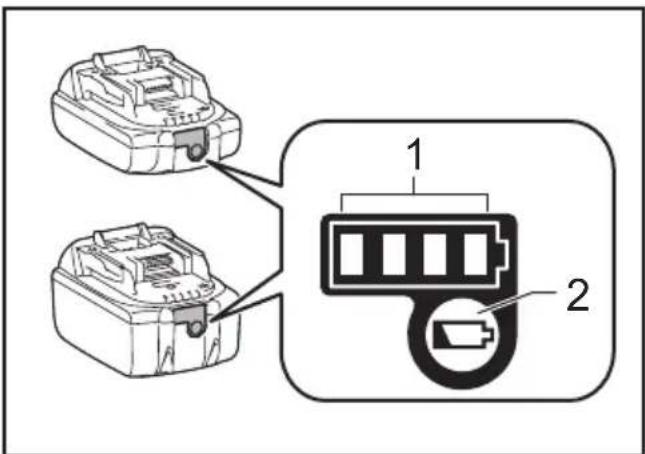 MAKITA DTC301 - Endast för batterikassetter med en indikator - 1