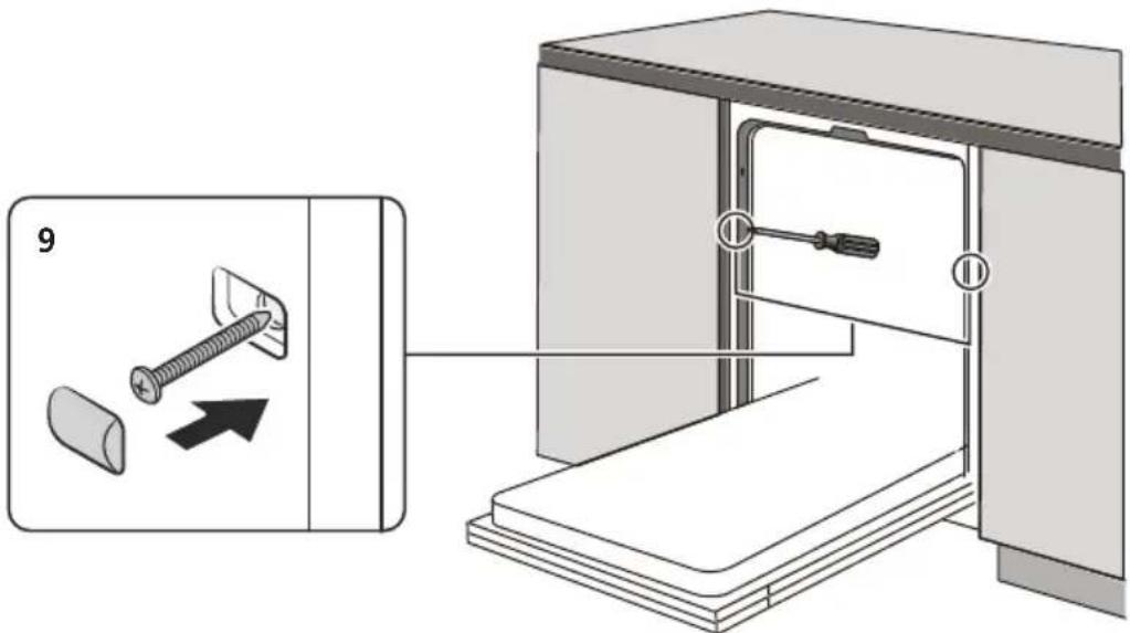 Apelson ALV-6000 WH - Step 4. Dishwasher installation steps - 2