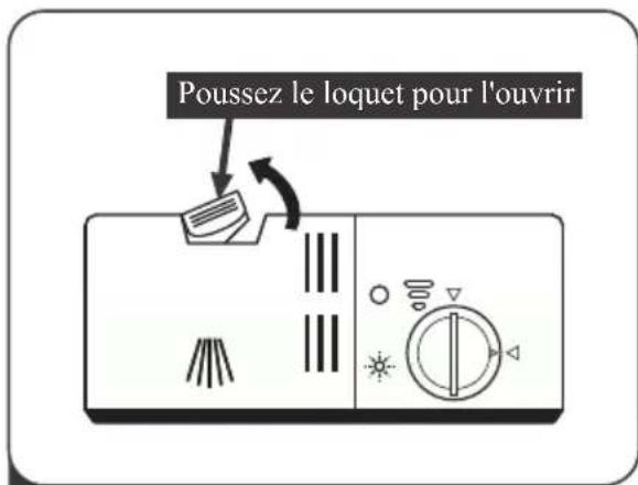 Apelson ALV-6000 WH - Remplissage du distributeur de détergent - 1