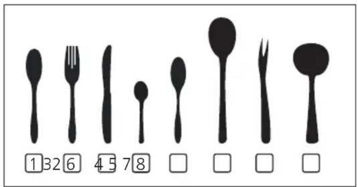 Apelson ALV-6000 WH - 3.Cutlery basket: - 2