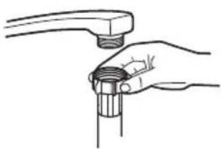 Apelson ALV-6000 WH - Connexion d'eau froide - 1