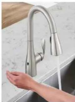 Moen Sperry 87696EWSRS - Activation/Désactivation du détecteur de mouvement - 1
