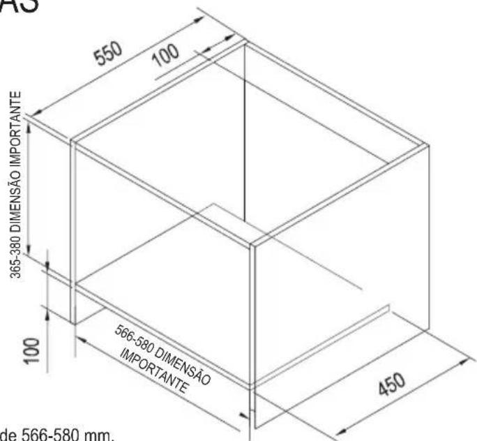 Apelson AMW 2000G X - ARMÁRIO PARA MICROONDAS - 2