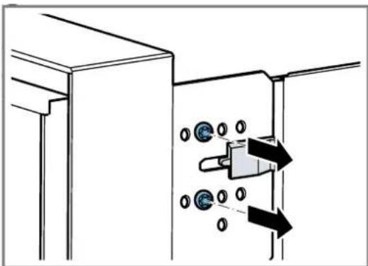 GAGGENAU GM250130 - Modifier l'angle d'ouverture de porte - 2
